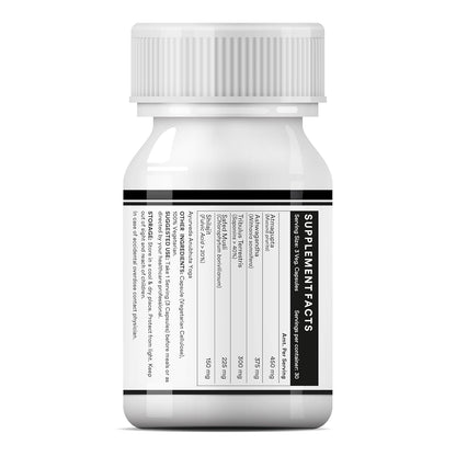 INLIFE Shilajit with Safed Musli | Ashwagandha, Tribulus (Gokshura) Capsules For Men and Women | Strength and Stamina | Ayurvedic Wellness Supplement - 90 Vegetarian Capsules