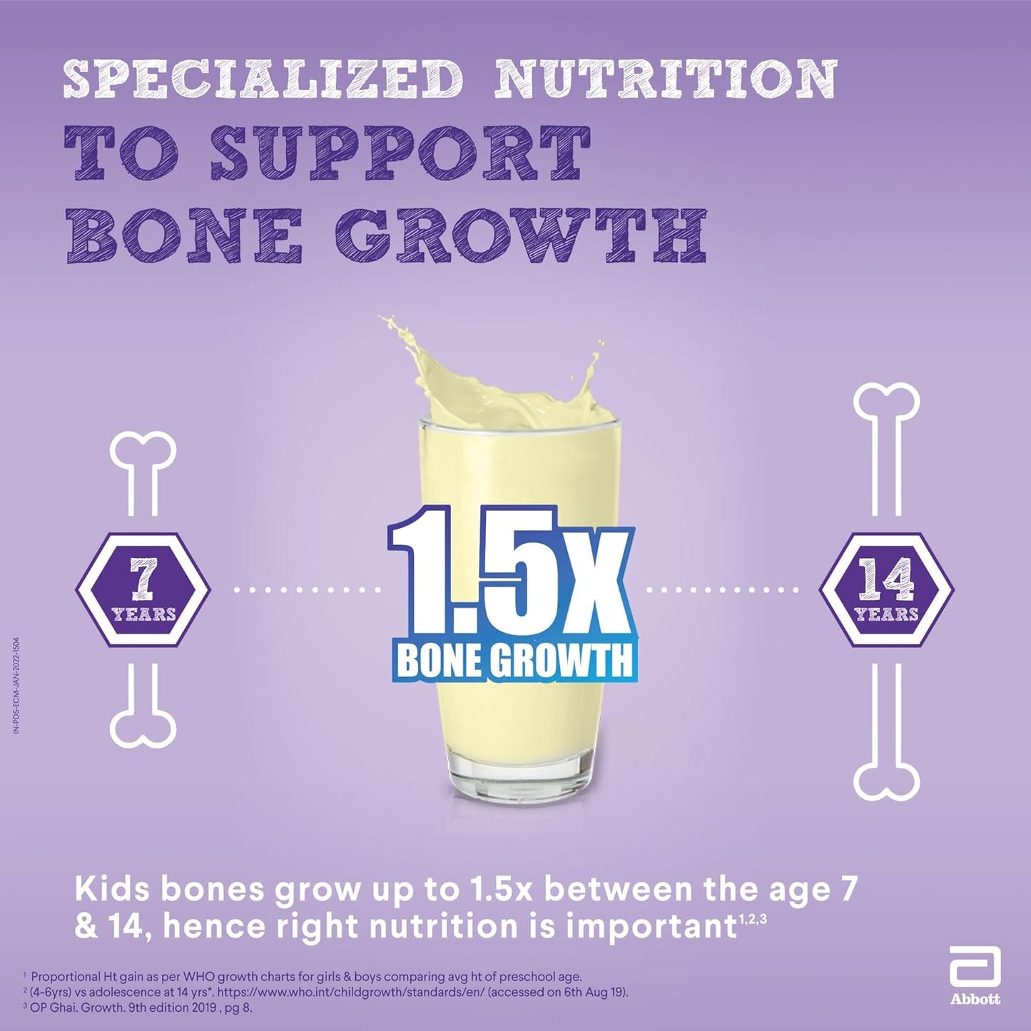 Pediasure 7+ Specialized Nutrition Drink Powder 400 grams,Vanilla Delight Flavour,Scientifically Designed Nutrition for Growing Children,Supports Height Gain,Muscle Strength &Brain Development