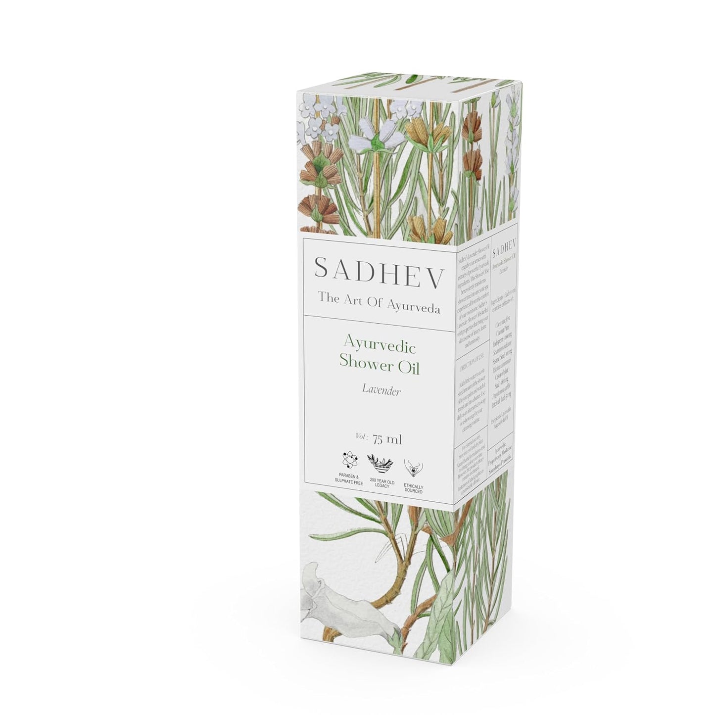 Sadhev Lavender Shower Oil - 75ml