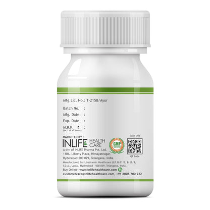 INLIFE Garcinia Cambogia Capsules | Fruit Extract with > 60% HCA | Ayurveidc Herbal Supplement for Men Women - 1200mg - 60 Vegetarian Capsules