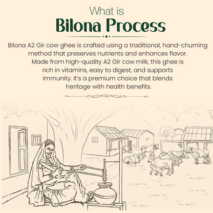 SATVIK PURE GHEE A2 Gir Cow Ghee 1 Litre Churned From Vedic Bilona Method Bilona Ghee A2 Cow Desi Ghee 1 Litre,1.49 Kilograms