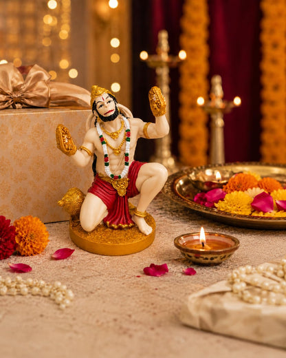 UNOVATE Hanuman Idol for Car Dashboard | Hanuman Murti | Bhajan Roop