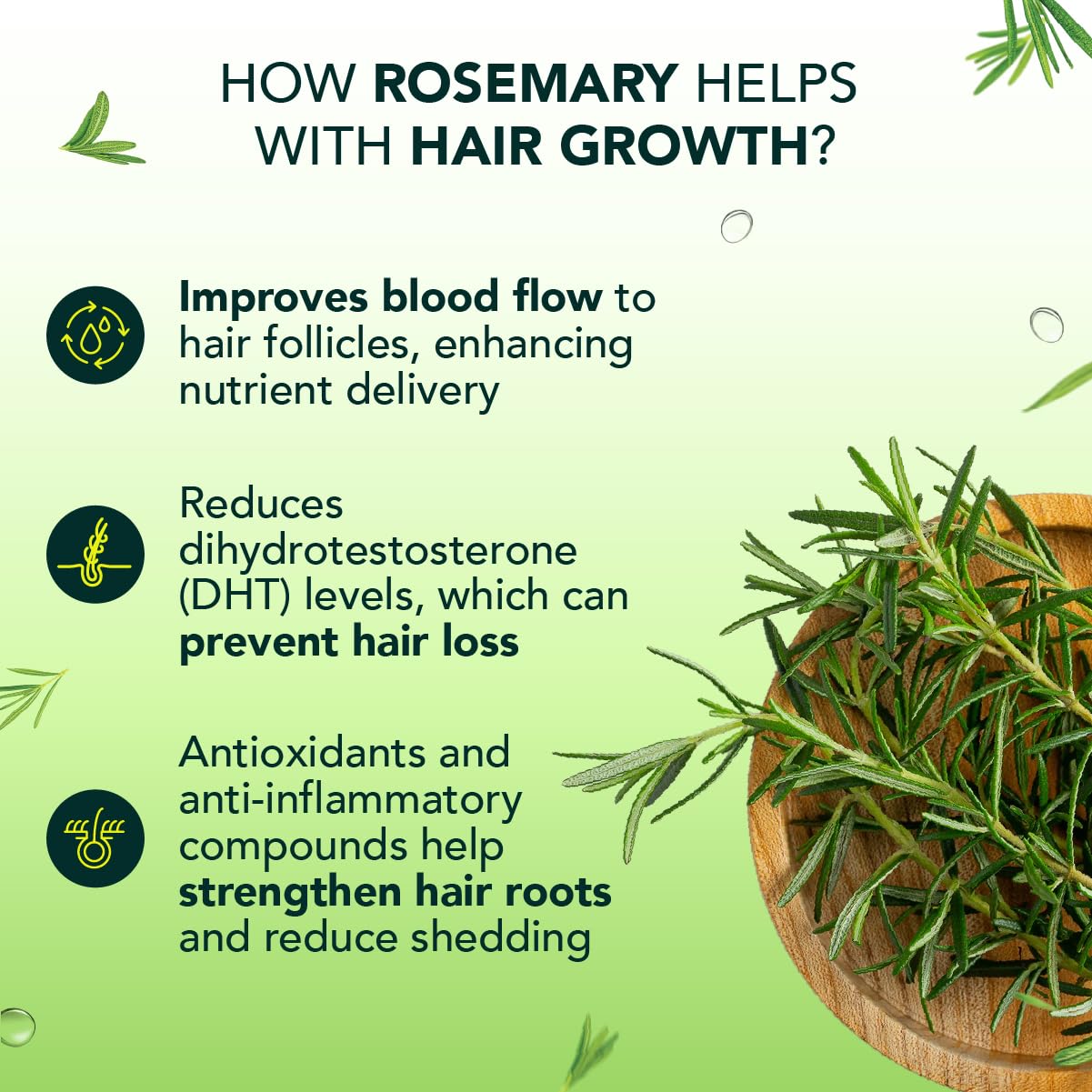 Alps Goodness Rosemary Water Spray for Hair Growth (250ml) | Clinically Proven (In Vivo Tested) to Reduce Hair Fall & Promote Regrowth | 100% Natural Rosemary Extract | Leave-On Scalp & Hair Spray For Men & Women