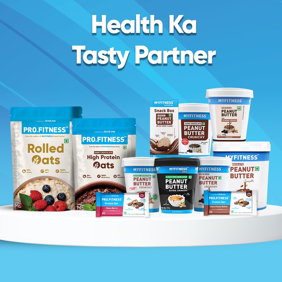 MYFITNESS Peanut Butter Chocolate Spread Crunchy | 23g Protein & 9g Fiber | Healthier Nut Butter Spread for Breakfast, Snacks & Bread Treats | Cholesterol Free | Zero Trans Fat
