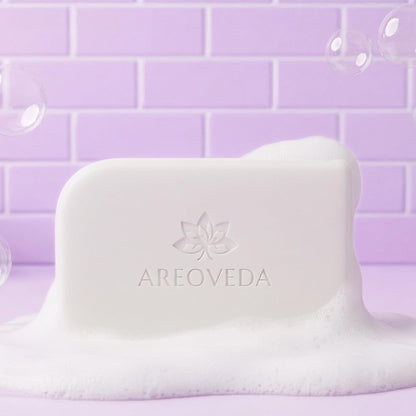 AreoVeda Baby Bathing Bar (100 gm) | 24Hrs Hydration | Fights Germs | Lab Tested, EWG Verified, Cellularly Proven