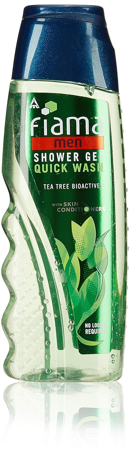 Fiama Men Shower Gel, Quick Wash and Oil Control - 250ml