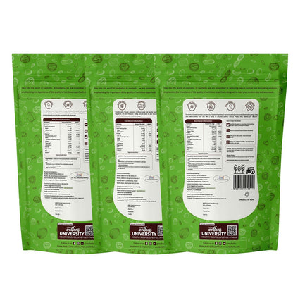 Neuherbs Unroasted Flax, Chia, and Pumpkin Seeds Combo for Improved Bone Health-(Flax seeds 400g + chia seeds 200g + pumpkin seeds 200g)