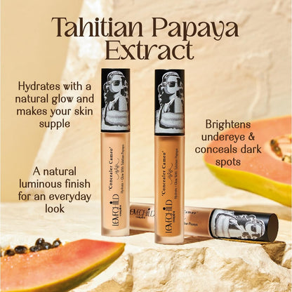 LoveChild Masaba Concealer Cameo- Caramel Glam, Natural Finish, For All Skin Types, Full Coverage, 5gm