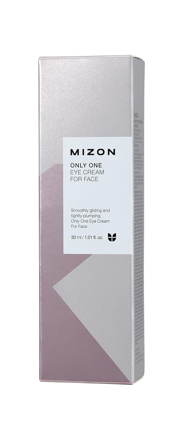 MIZON ONLY ONE EYE CREAM FOR FACE, Anti-Aging Eye Cream to Reduce Wrinkles and Dark Circles, Light Texture, for Fine Lines and Under Eye Puffiness 30ML