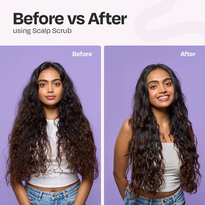 Manetain Scalp Scrub 100gm | Purifying Hair & Scalp Exfoliator for Dandruff, Dry Scalp & Build‑Up | Deep‑Clean Hair Scrub with Himalayan Salt, Cactus & Willow Bark | Vegan & Cruelty‑Free