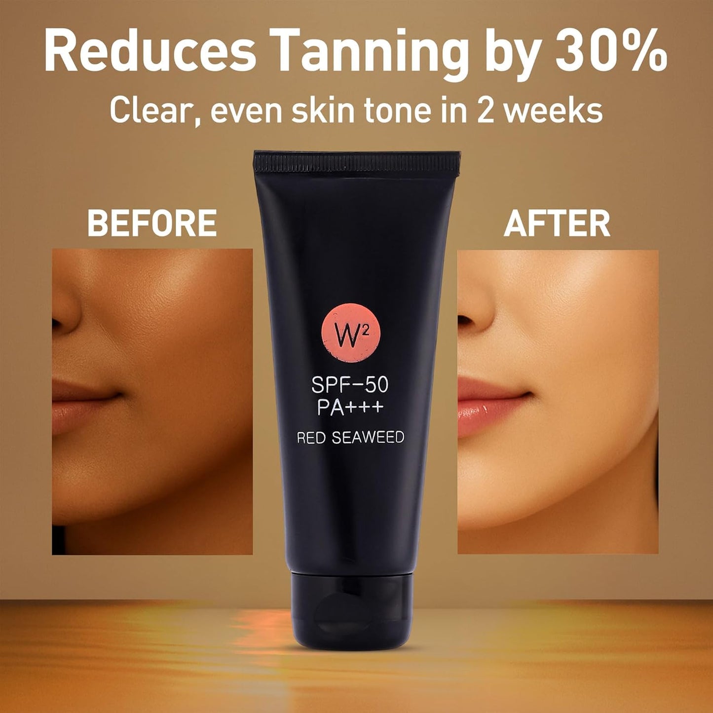 W2 Why wait SPF 50 PA+++ Sun Protection Cream | Broad Spectrum UV Shield | Ultra Sun Block | Skin Soothing | 50 gm