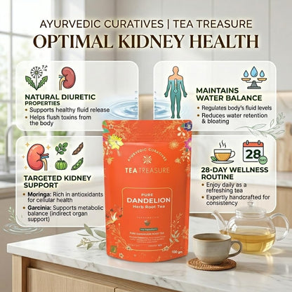 Tea Treasure Pure Dandelion Root Tea 100 gm