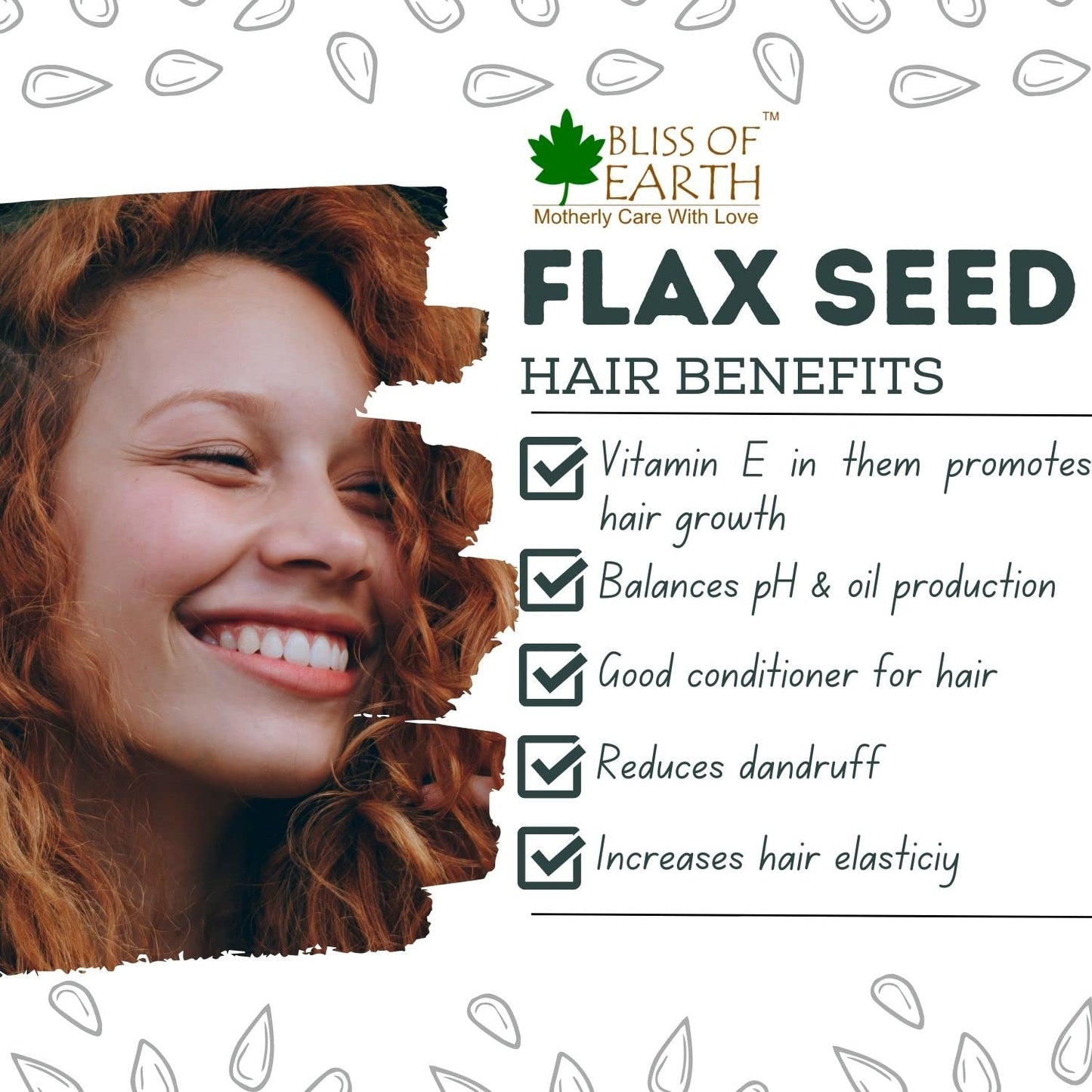 Bliss of Earth Organic Flax Seeds, 600g Pack, Raw Whole Flaxseed for Cooking and Baking, High in Omega-3 Fatty Acids, Gluten-Free, Non-GMO, Rich Source of Fiber and Protein, Superfood for Health