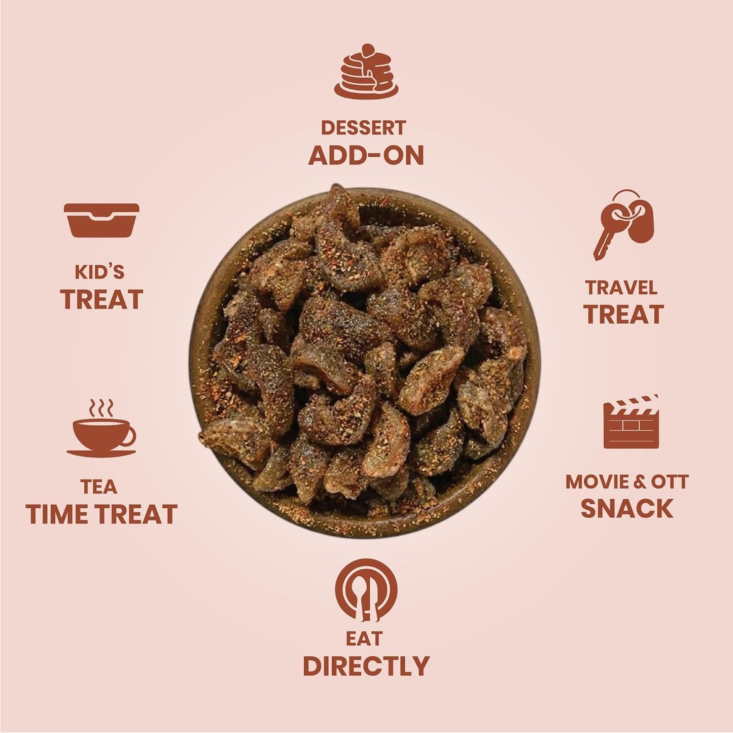 Livyor Dried Chatpata Amla Candy for eating | Dried and Spicy | Indian Dry Gooseberry Avla | Mouth freshner | No preservatives | | Amla Candy Chatpata | Pack of 1