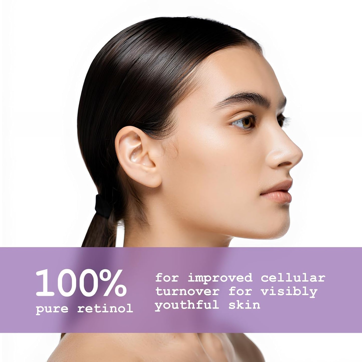 Dermacy Concentra -100 Retinol Ampoule | 100% Pure Retinol | Anti-ageing | Fine Lines | Younger Skin | 6 Ampoules In One Kit | For Women & Men | All Skin Types