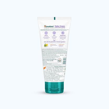 Himalaya Gentle Baby Cream 50ml | No.1 Doctor-Prescribed Brand | Nourishes & Extra Soft Skin | pH 5.5 Formulation | Safe for Newborns