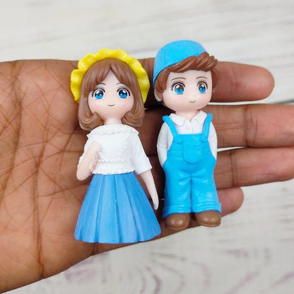 Romantic Lovely Couple Gift for Girlfriend Boyfriend Husband Wife Miniature Statue Figurine for Valentines Day Gift for Your Love Valentine Day Gift Items Resin Love Miniature