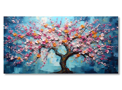 Unframed Rolled Art Print || Beautiful Tree Canvas Wall Art Print for Home & Office || Unframed Canvas Painting for Wall Decor || Home Wall & Office Interior PRE-CR-218