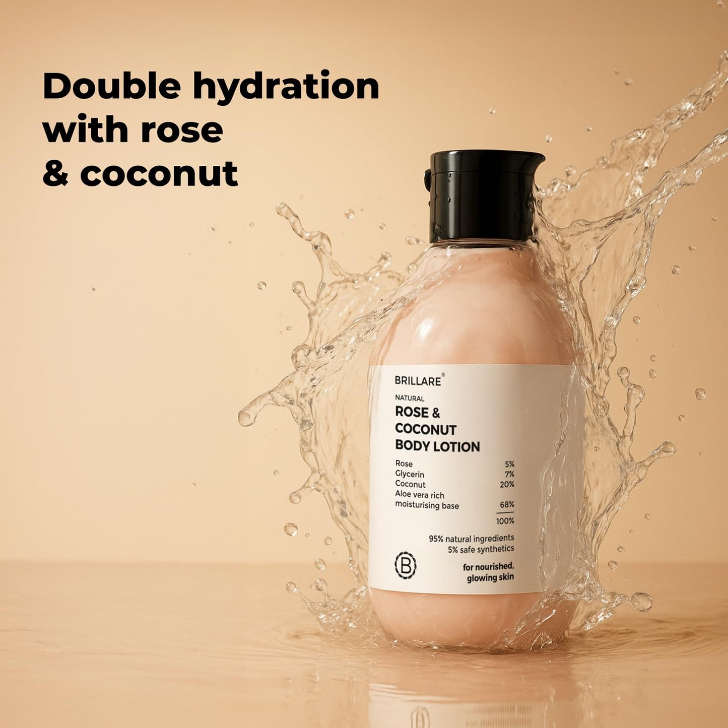 Brillare Rose & Coconut Body Lotion - 200ml