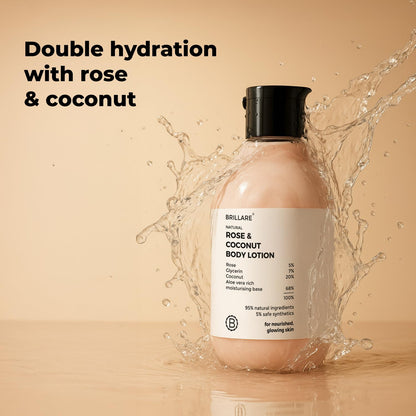 Brillare Rose & Coconut Body Lotion - 200ml