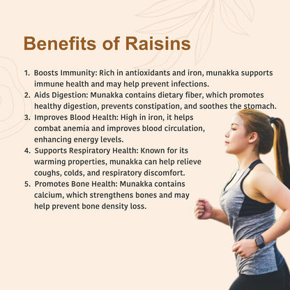 Nutty Organics Munaka Raisins 250 Gm | Nutritious| Rich in Iron | Tasty & Healthy Nuts Dry Fruits | Rich in Protein