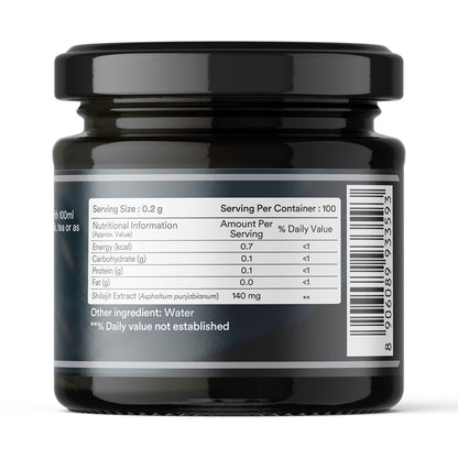 INLIFE Shilajit Resin 20g | Original Himalayan & Natural Shilajeet for Strength, Endurance & Stamina | 75% Fulvic Acid | Lab Tested | Ayurvedic Supplement for Men Women (Pack of 1)