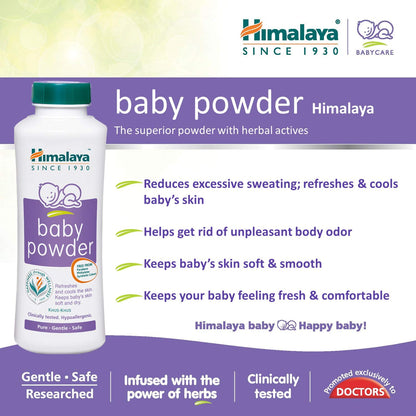 Himalaya Baby Powder | With Zinc Oxide | Pack of 1, 50 GM