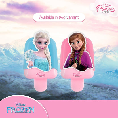 RENEE Disney Frozen Princess Popsicle Elsa Lip Balm,SPF10,Lightly Tinted with Vitamin E & Coconut Milk Extract,Moisturizes,Nourishes & Protects, Softens & Heals Chapped Lips 2 Gm,Brown pack of 1