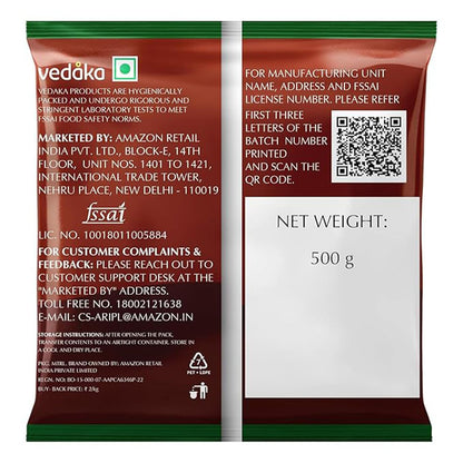 Vedaka Popular Unpolished Green Moong Whole (Sabut), 500 g|Naturally Rich in Protein |Naturally Cholesterol free