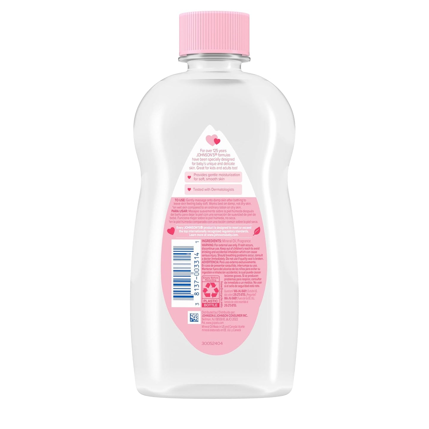 Johnson's Baby Oil- 14 oz