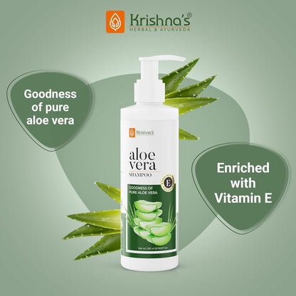Krishna's Aloe Vera Shampoo Cleans - 500 ml