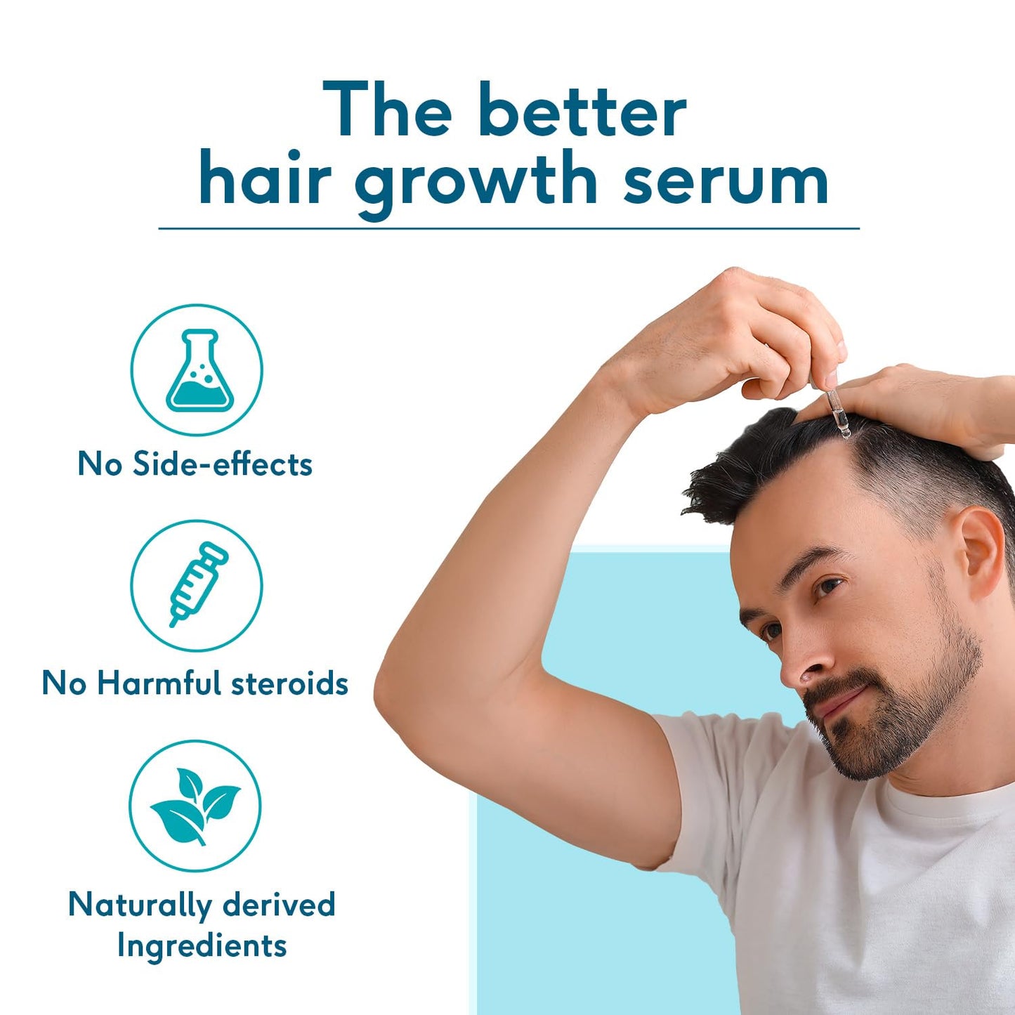 HK Vitals by HealthKart Headful Growth+ Serum with 3% Redensyl™, 3% Procapil™, & 5% Capixyl™ (30ml) | For Hair Growth & Hair Fall Control | Dermatologically Tested