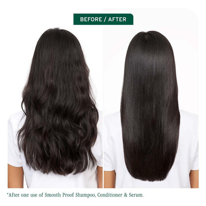 Biolage Smooth Proof Anti-Frizz Shampoo for Dry and Frizzy Hair with Camellia Oil and Glycerin for 72HR Frizz Control for Women and Men Vegan and Cruelty-Free Treatment