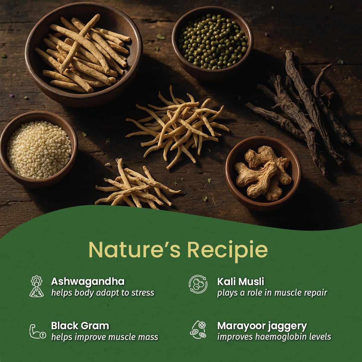 Kerala Ayurveda Ashwagandhadi Lehyam | Ayurvedic Ashwagandha Supplement for Strength, Stamina & Recovery | Immunity Booster | 500g