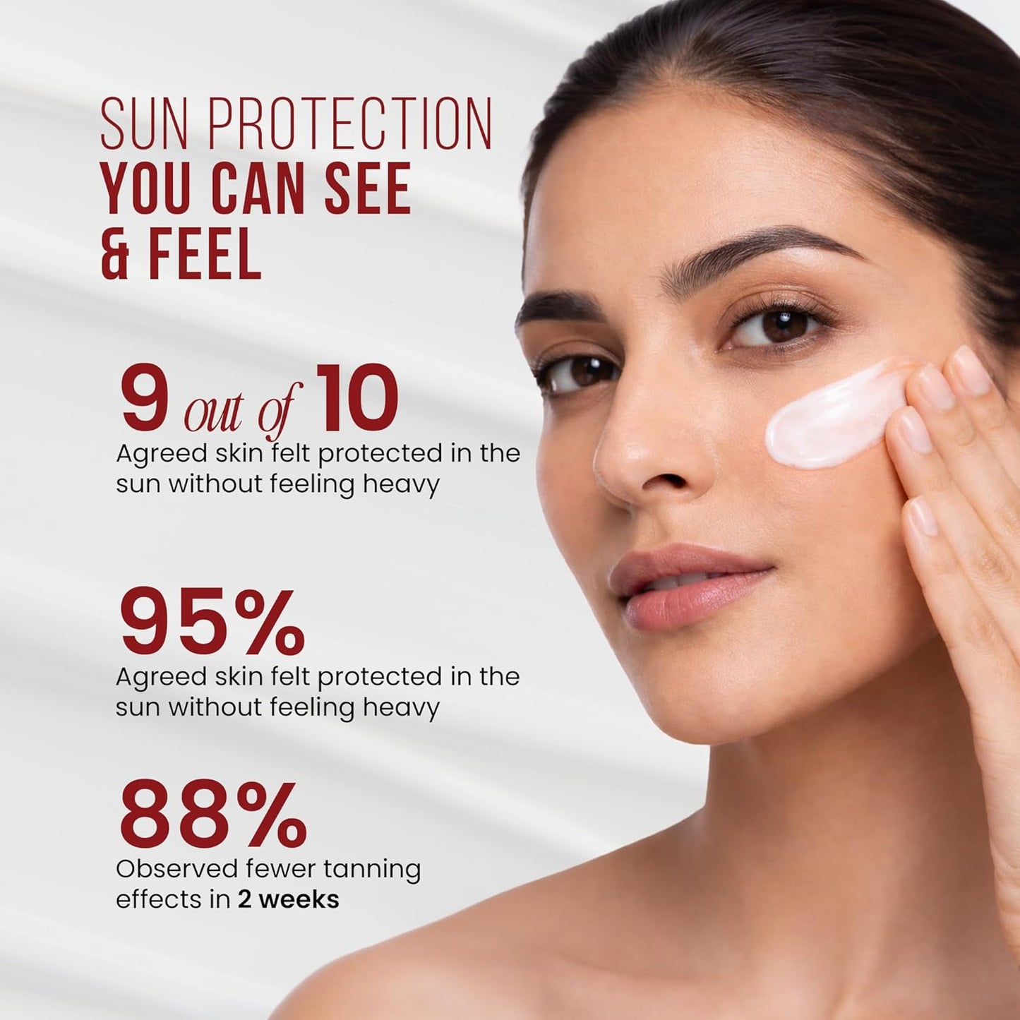Mitchell USA Ageless Anti Aging Face Sunscreen SPF 45 | UVA/UVB Protect | Vitamin E, Carrot, Soyabean & Lotus Seed Extract | For All Skin Types of Men & Women | Alternative to Sunscreen SPF 50 | 50ml