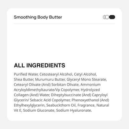 Cureskin Smoothing Body Butter Stretch Marks Cream for Women and Men | Stretch Marks Removal Cream for Women
