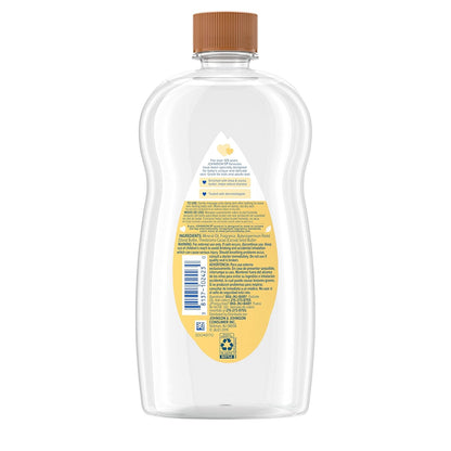 JOHNSONS BABY OIL 591ML (20OZ) - SHEA & COCOA BUTTER (US)