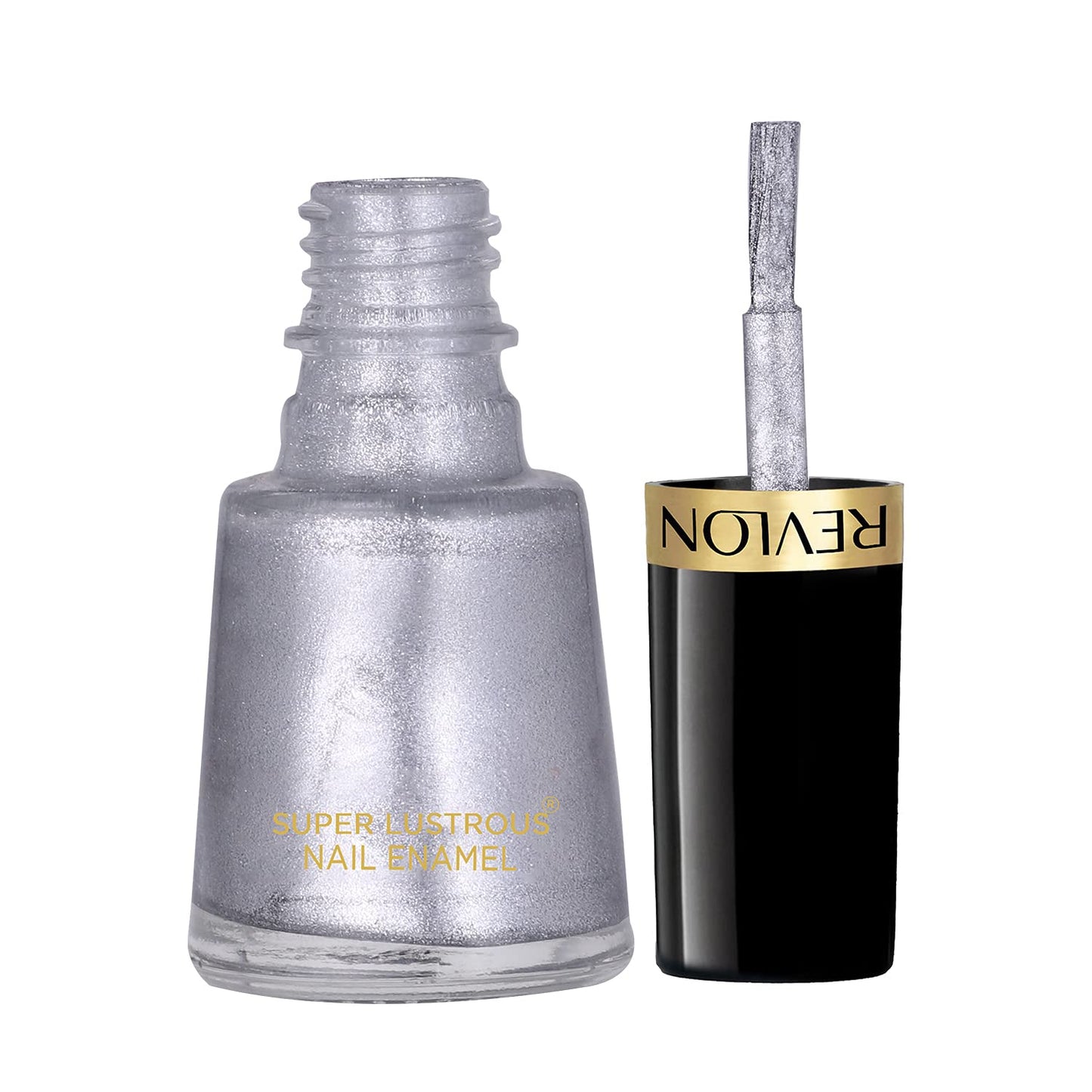 Revlon Nail Enamel, Glossy Finish, Silver Jewel, 8Ml