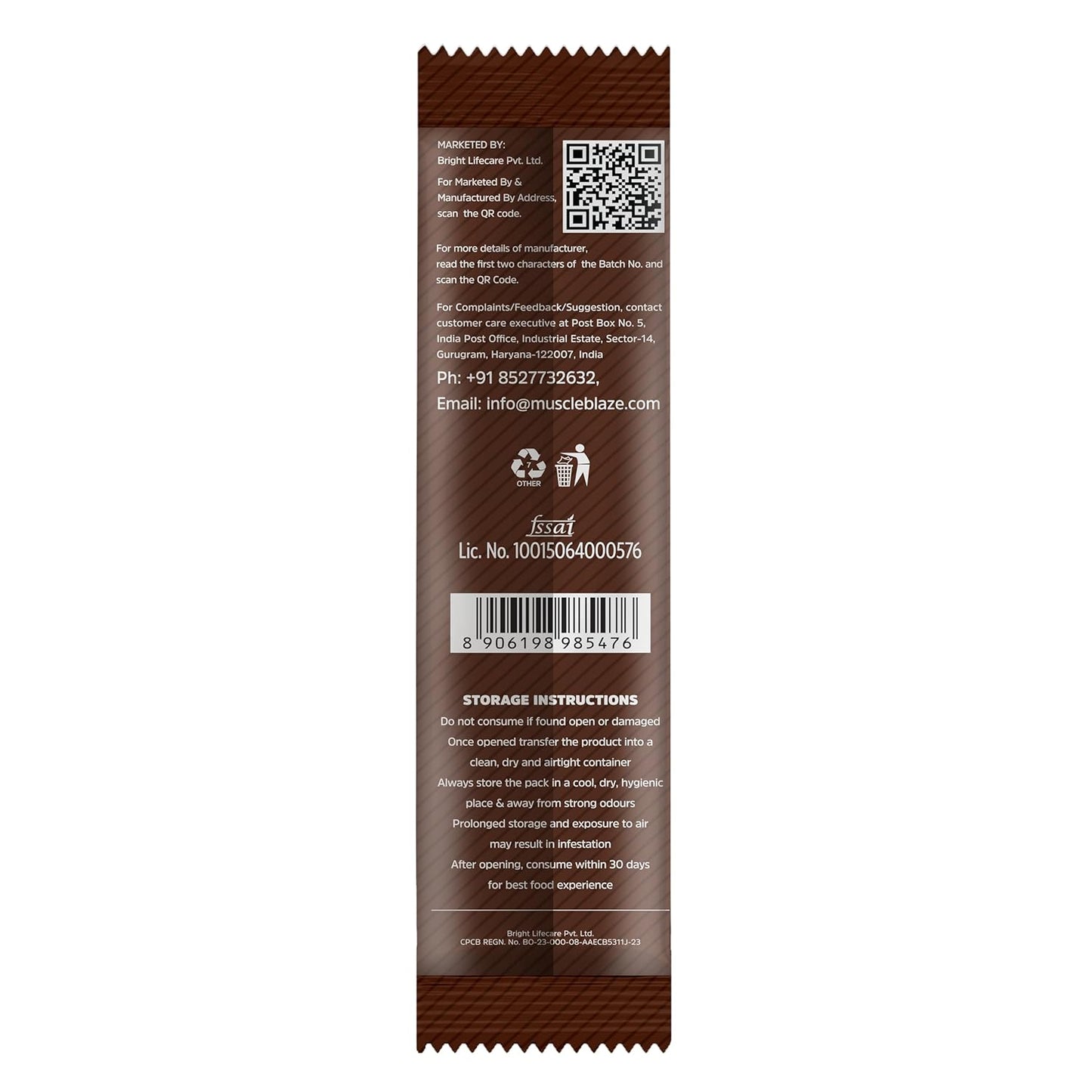 MuscleBlaze High Protein Oats (Cocoa Rich Chocolate, 400g) | 26g Protein | Breakfast Cereals for Weight Management | 26g Protein | Breakfast Cereals for Weight Management