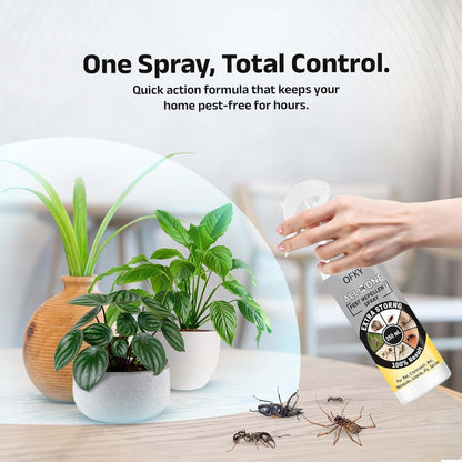 Aifanciey Natural All-in-One Insect Spray | Herbal Indoor Bug Control | Bedbugs, Ants, Mosquitoes, Cockroach, Rat, Lizard, Bedbugs, Spider | Snake & Roaches Treatment | Safe for Home Use