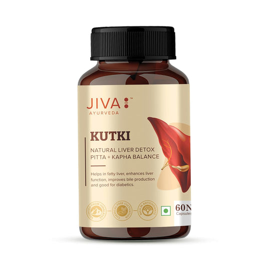 Jiva Kutki Capsules Liver Support Detox 60 Caps
