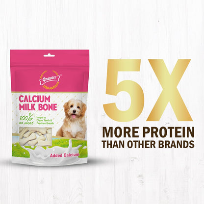 Gnawlers Dog Treats Bone Calcium Bone (30 in 1) Pack of 1