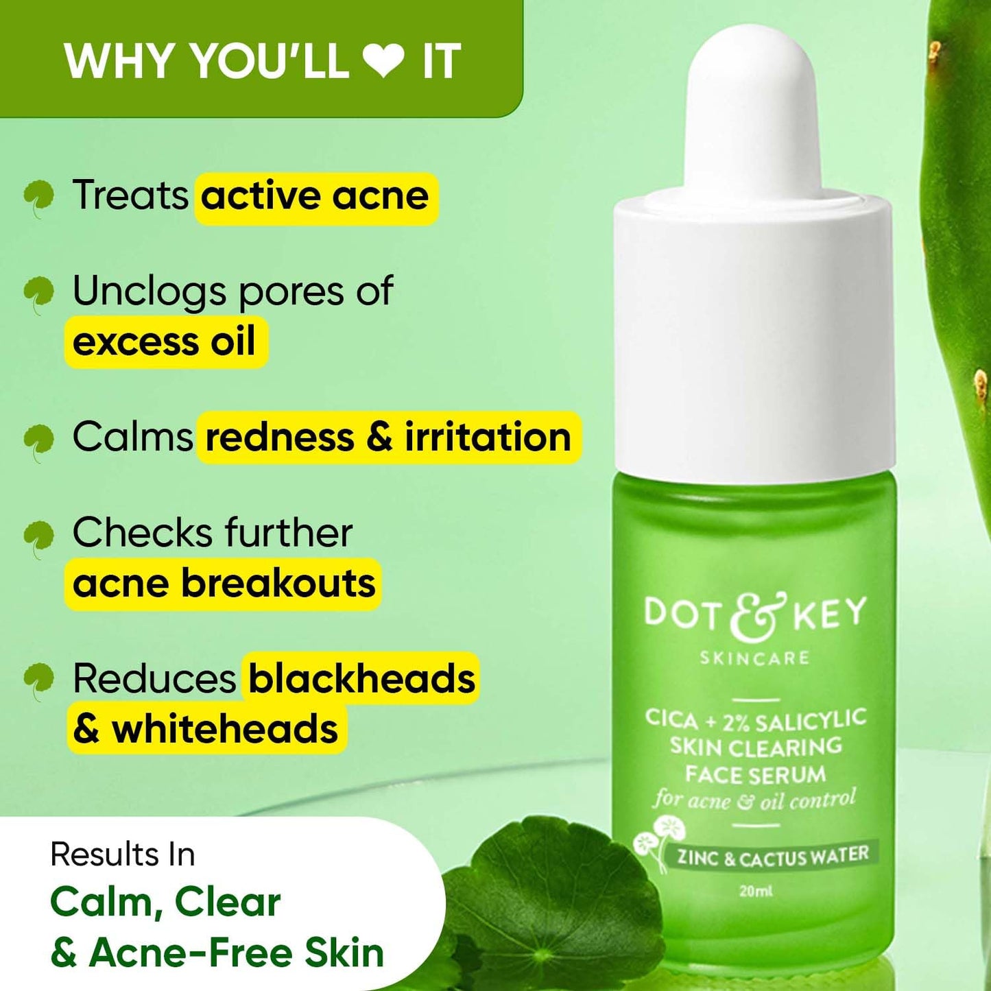 Zephivo Dot & Key 10% Vitamin C + E, 5% Niacinamide Serum | Vitamin C Serum For Glowing Skin | Fades Dark Spots | Vit C Serum with Blood Orange & Pumpkin | For Uneven & Dull Skin | For All Skin Types | 20ml
