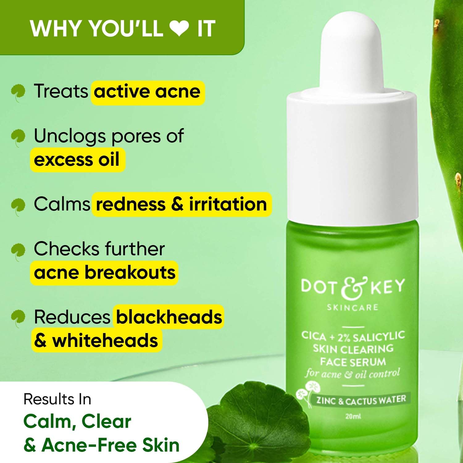 Zephivo Dot & Key 10% Vitamin C + E, 5% Niacinamide Serum | Vitamin C Serum For Glowing Skin | Fades Dark Spots | Vit C Serum with Blood Orange & Pumpkin | For Uneven & Dull Skin | For All Skin Types | 20ml
