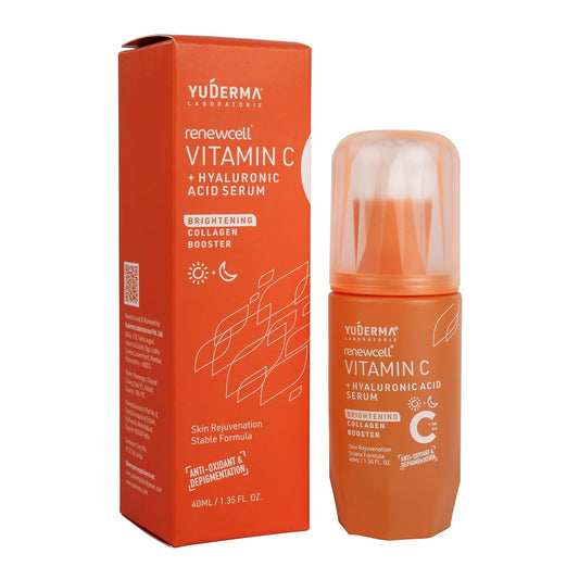 YUDERMA Renewcell Vitamin C + Hyaluronic Acid Serum, 40 MlYUDERMA Renewcell Vitamin C + Hyaluronic Acid Serum, 40 Ml