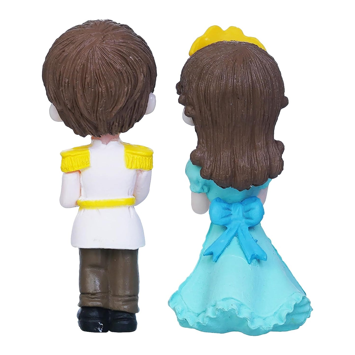 eCraftIndia Valentine Gift for Girlfriend Boyfriend | Prince & Princess Couple Statue Valentine's Day Showpiece | Valentine Day Gift for Husband Wife Her Him | Valentine Day Decoration Items