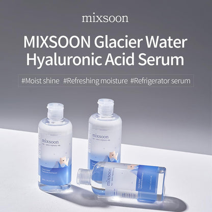 Mixsoon Glacier Water Hyaluronic Acid Serum – Deep Hydration for Dry Skin 300ml