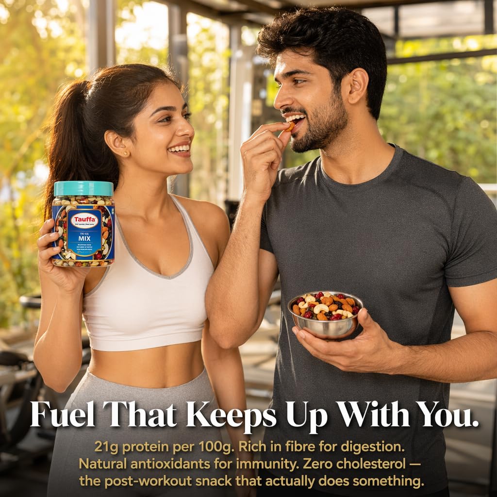 Tauffa Trail Mix | 9 Superfoods | Nuts, Berries & Seeds Mix