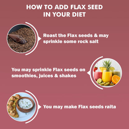 NutroVally Raw Flax Seeds | Rich in Omega-3, Fiber & Plant Protein | Supports Digestive Wellness, Satiety & Energy | Vegan, Gluten-Free Seeds for Smoothies, Salads, Baking & Healthy Snacking
