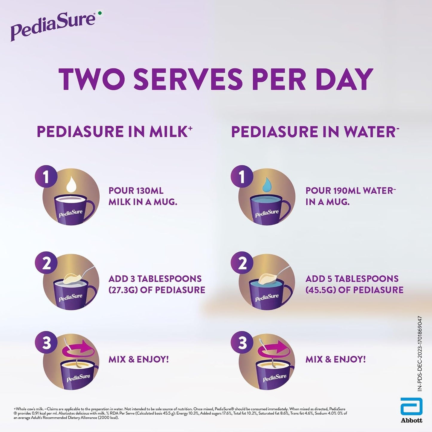 Pediasure Nutritional Drink Powder 950 gm, Chocolate, Scientifically Designed Nutrition for Supporting Kids Growth